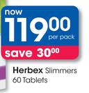 Herbex Slimmers-60 Tablets