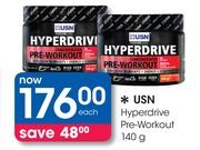 USN Hyperdrive Pre-Workout-140g Each