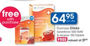 Clicks Sweetener 500 Refill 