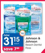 Johnson & Johnson Reach Dental Floss-Each