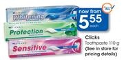 Clicks Toothpaste-110g Each