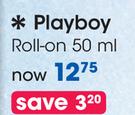 Playboy Roll-On-50ml Each