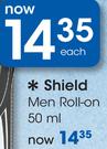 Shield Men Roll-On-50ml Each