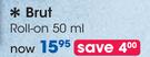 Brut Roll-On-50ml Each