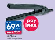 Clicks Mini Straightener