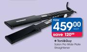 Toni&Guy Salon Pro Wide Plate Straightener