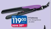 Safeway Pink Straightener JA-3453
