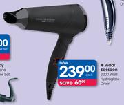 Vidal Sassoon 2200 Watt Hydragloss Dryer