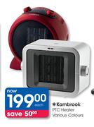 Kambrook PTC Heater Each