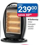 Safeway 3-Bar Halogen Heater JA2502