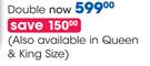 Safeway Fitted Electric Underblanket Double
