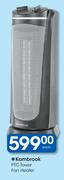 Kambrook PTC Tower Fan Heater