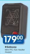 Safeway Mini PTC Fan Heater PIA4603