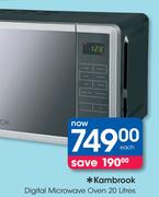 Kambrook 20Ltr Digital Microwave Oven