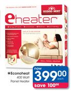 Econoheat 400 Watt Panel Heater