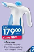 Safeway Garment Steamer (No More Scorching or Burning Clothes)