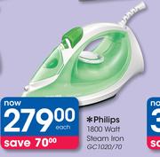 Philips 1800 Watt Steam Iron GC1020/70