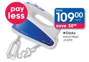 Clicks Hand Mixer JA-2695.