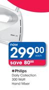 Philips Daily Collection 300 Watt Hand Mixer
