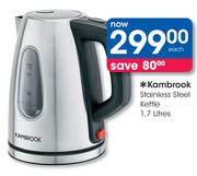 Kambrook 1.7Ltr Stainless Steel Kettle