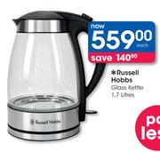 Russell Hobbs 1.7Ltr Glass Kettle