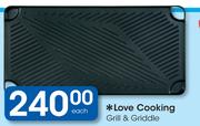Love Cooking Grill & Griddle-Each
