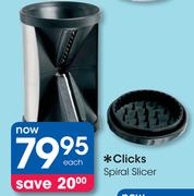 Clicks Spiral Slicer-Each