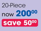 Clicks 20-Piece Dinner Set-Per Set