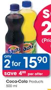 Coca-Cola Products-2x500ml