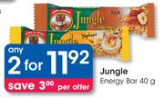 Jungle Energy Bar-2x40g