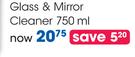 Clicks My Earth Glass & Mirror Cleaner-750ml Each