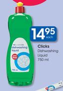 Clicks Dishwashing Liquid-750ml