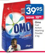 Omo Fast Action Washing Powder-2kg