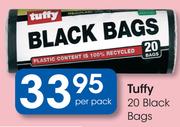 Tuffy 20 Black Bags-Per Pack