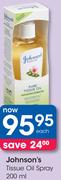 Johnson's Tissue Oil Spray-200ml