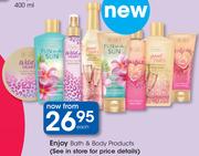 Enjoy Bath & Body Products-Each