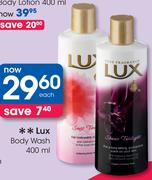 Lux Body Wash-400ml Each