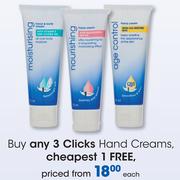 Clicks Hand Creams-Each