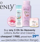 Oh So Heavenly Lotions, Butter And Creams-Each