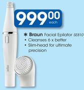 Braun Facial Epilator SE810