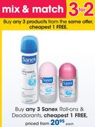 Sanex Roll-Ons & Deodorants-Each