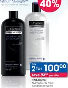 TreSemme Shampoo 750ml Or Conditioner 900ml-For Any 2
