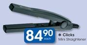 Clicks Mini Straightener