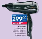BaByliss 2200 Watt Expert Efficient Hairdryer