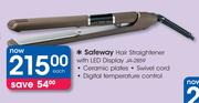 Safeway Hair Straightener with LED Display JA-2859