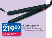 Vidal Sassoon Ultra Sleek Straightener
