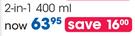 Head & Shoulders 2-In-1-400ml