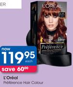 L'Oreal Preference Hair Colour