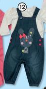 Clicks Girls Dungarees