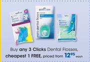 Clicks Dental Flosses-Each